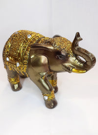 Decorative Elephant Statue 8 inch x 10 inch x 4 inch