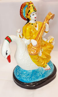 Goddess Saraswati Statue 12 inches  x 9 inches x 5 inches