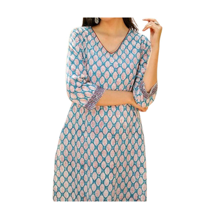 Handblock Printed Kurti